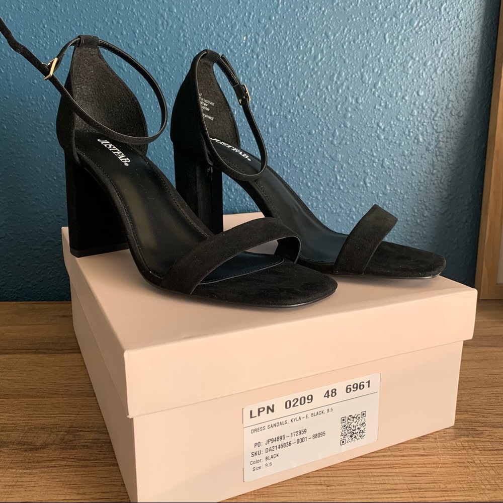 ExtraWide JustFab Kyla Sandal Heels